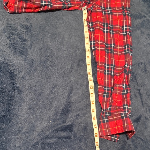 Confess Red and Blue Plaid Shirt size medium juniors - Picture 14 of 15